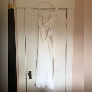 NWT ZARA SATIN EFFECT DRESS